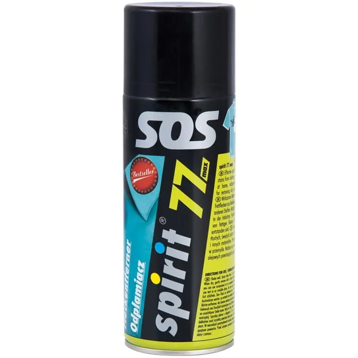 Odplamiacz spray 400ml Spirit 77 MAX | Produkt ceniony przez klientów
