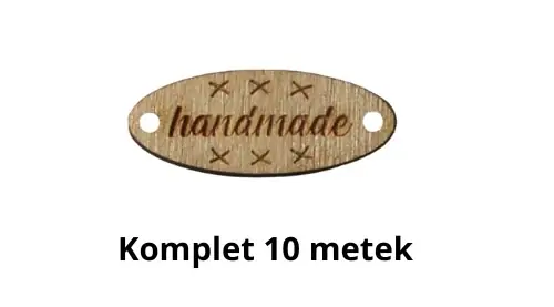 10 metek ze sklejki - Handmade - Ograniczona ilość