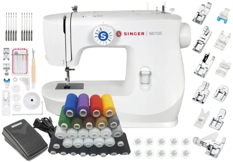 Maszyna do szycia SINGER M2105 + GRATISY - Premium