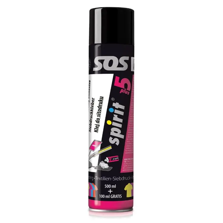 Klej tymczasowy mocny spray SPIRIT 5 PLUS 600 ml | Tylko przez ograniczony czas