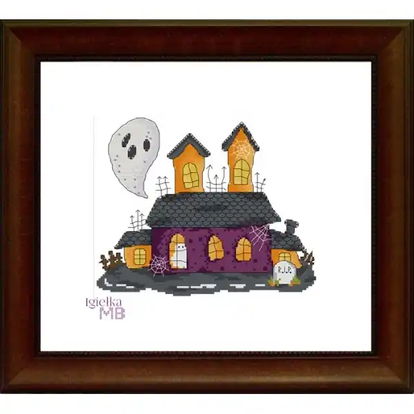 934. - Halloweenowy domek 2. (PDF) | Od ręki