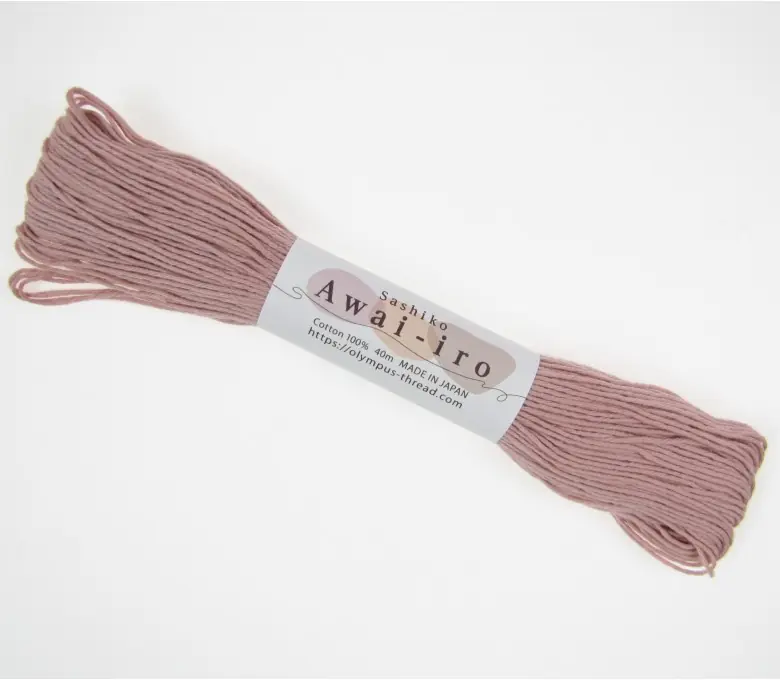 Sashiko Awai-iro 40 m, kol. A17 (Olympus) - Jakość premium