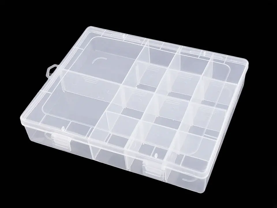 Pojemnik plastikowy 4x17x21 cm | Nowość