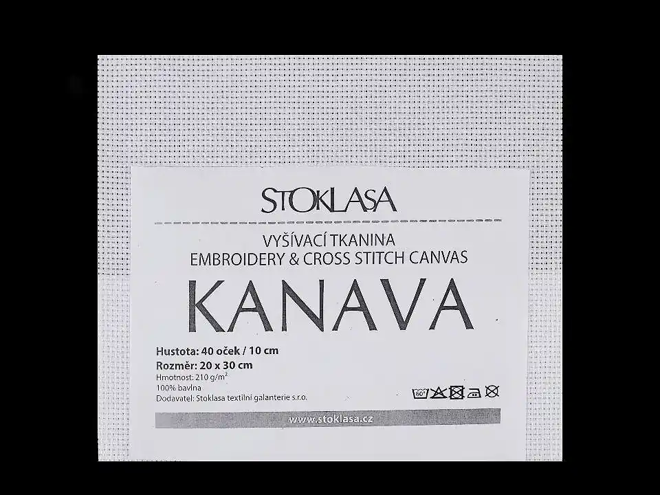Tkanina do wyszywania Kanava 20x30 cm 40 oczek | Dobra cena