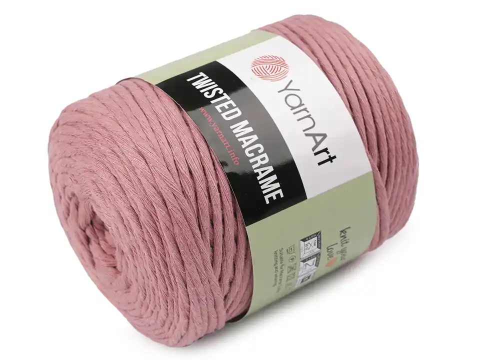 Włóczka Twisted Macrame 500 g do rozczesania | Bestseller