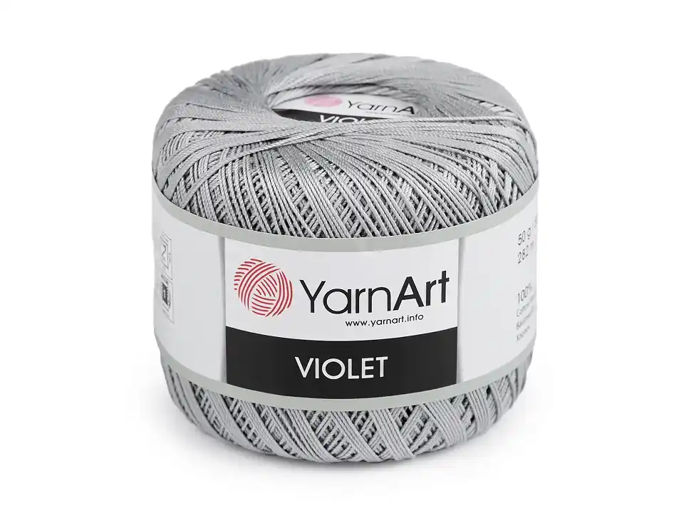 Oferta | Kordonek do szydełkowania bawełniany Violet 50 g
