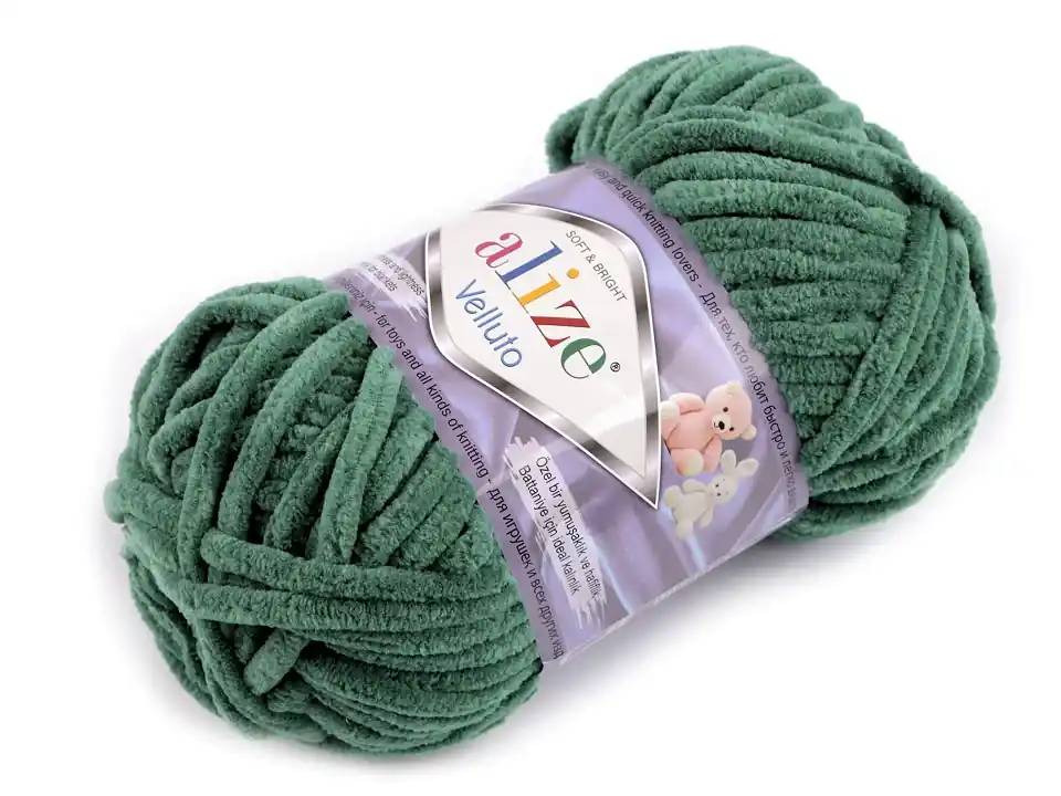 Włóczka chenille Alize Velluto 100 g | Łatwe zamówienie