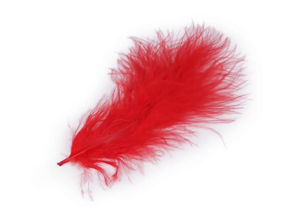Pióra marabuta długość 5 - 12 cm - Produkt polecany