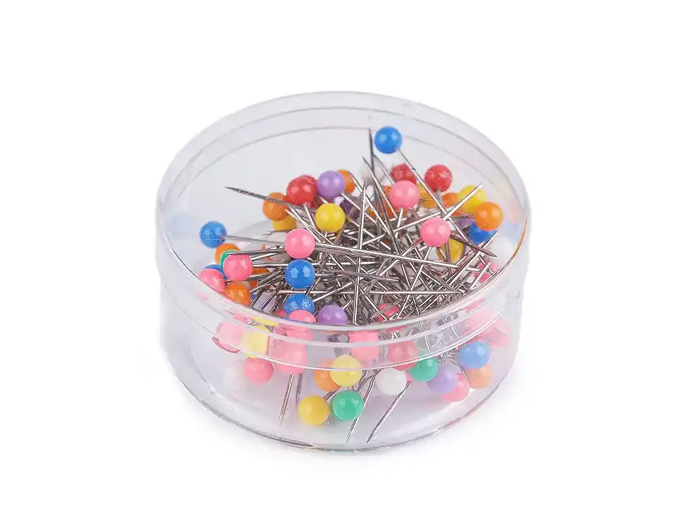 Szpilki z plastikową główką długość 32 mm | Hit