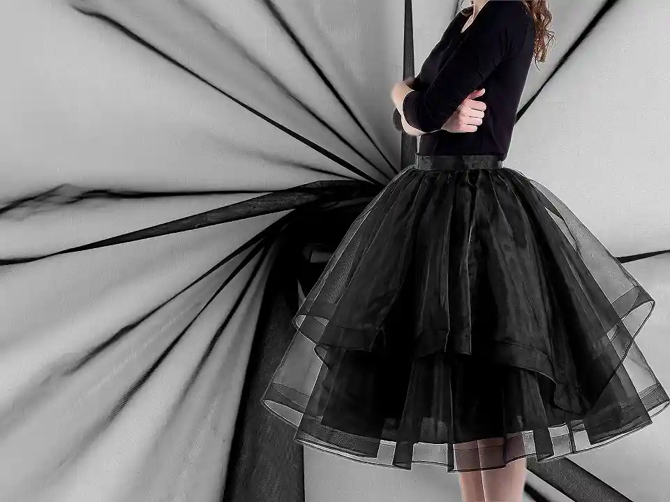 Organza sztywna | Od ręki