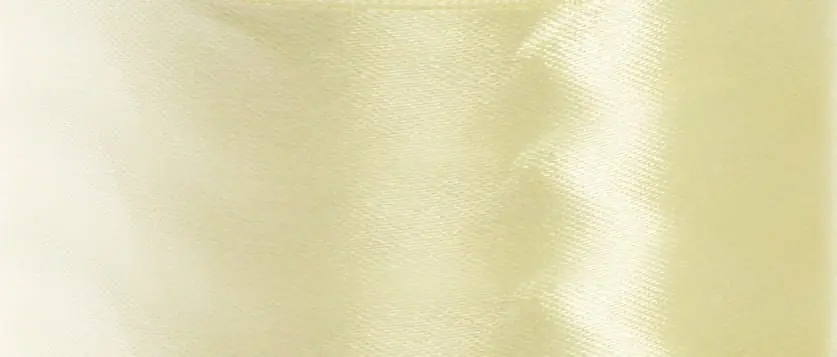Wstążka satynowa 8010 blady żółty 6 mm 32 m - Ostatnie sztuki