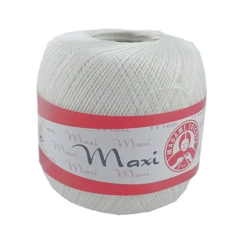 Kordonek Maxi Madame Tricote kolor 1000 - biały | Dodaj do koszyka