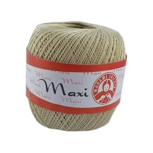 Kordonek Maxi Madame Tricote kolor 4660 ciemny beż - Bardzo popularny produkt