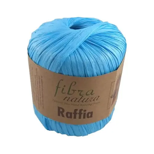 Hit cenowy - Raffia Fibra Natura 29 jasny turkus 40g/80m