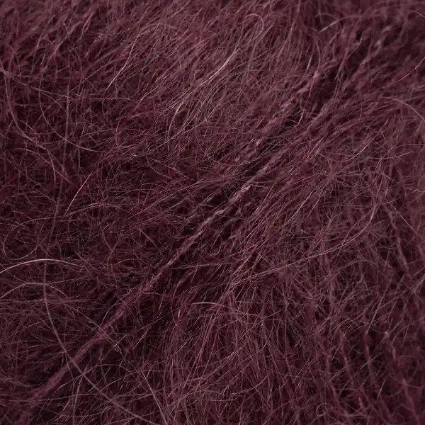 DROPS Kid-Silk 71 ciemne winogrona - jedwab i moher - Najlepsza cena