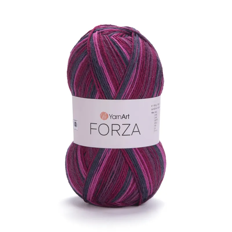 Oszczędź więcej - Forza 2508 wino - YarnArt