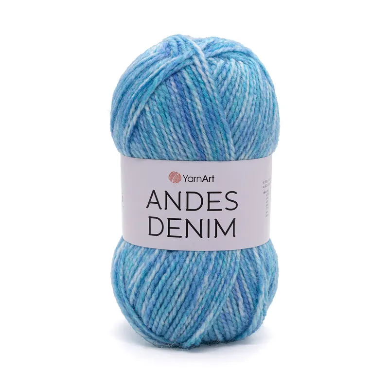 Andes Denim YarnArt 150g 5107 Niebieski - Świetna cena