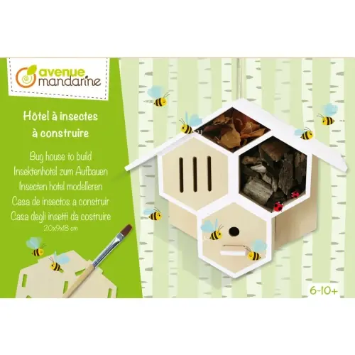 Domek - hotel dla owadów do samodzielnego złożenia - Outlet