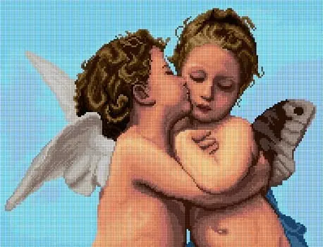 Zestaw do haftu cherubinki (7167) | Ograniczona dostępność