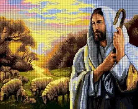 Zestaw do haftu Pasterz (7277) | Bezpośrednio z fabryki