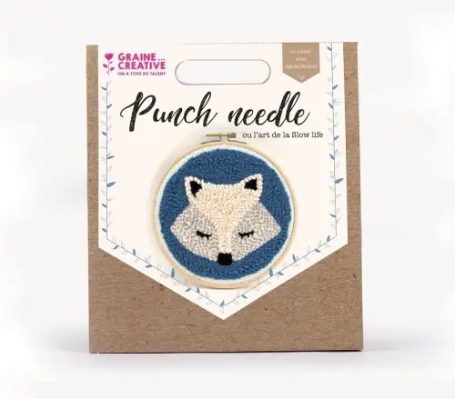 Zestaw kreatywny do punch needle - lisek | Hit