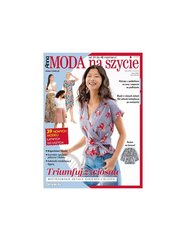 Anna Moda na Szycie 1/2021 | Nowość w ofercie