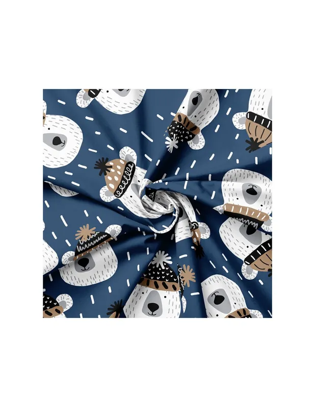 Oferta specjalna | Singiel Jersey Miś w Czapce 2423/05