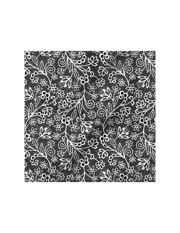 Singiel Jersey Koronka Black 2724/08 | Hit sprzedaży