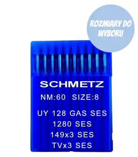 Supercena | UY-128 GAS SES Igły kulkowe do renderek Schmetz