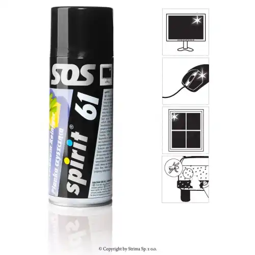 Nowość w ofercie - SPIRIT 61 - spray 400 ml Aktywna pianka czyszcząca