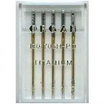3032 Igły półpłaskie Organ TOP-STITCH TITANIUM 80 - Taniej